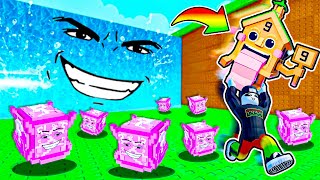 津波から逃げて『天体ラッキーブロック』を盗みまくる🌊【ロブロックス/ROBLOX】