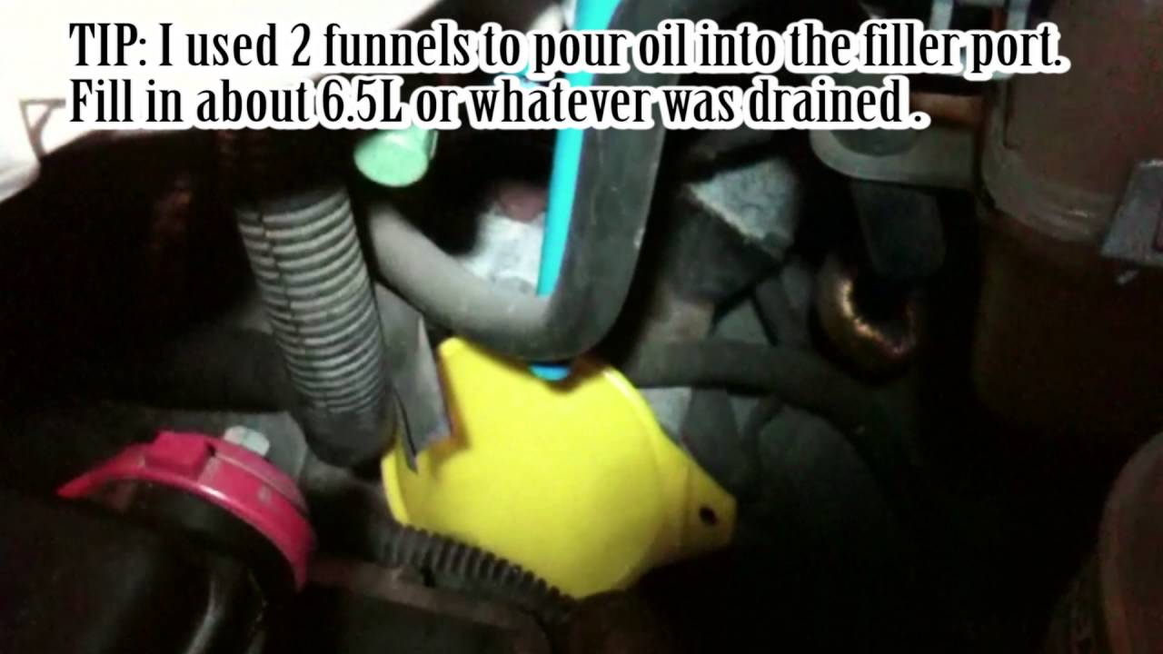 How to Change Transmission Fluid in a GM Lifetime Trans - Malibu 2004