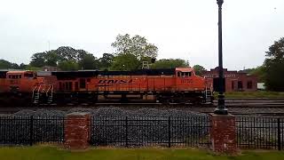BNSF Coal train through Dalton Georgia