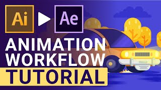 Illustrator to After Effects Animation Workflow - Tutorial