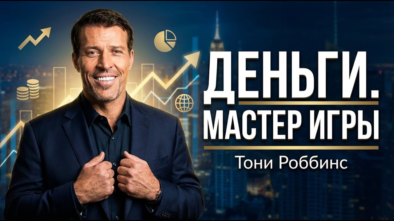Деньги. Мастер игры — вся суть книги Тони Роббинса  за 7 минут | Финансы, инвестиции и свобода