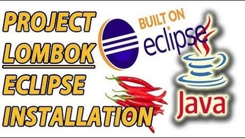 CentOS eclipse lombok install
