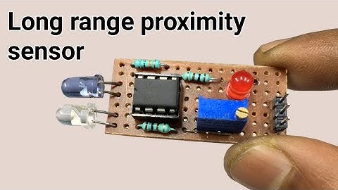 Simple diy long-range obstacle detector/ Proximity sensor