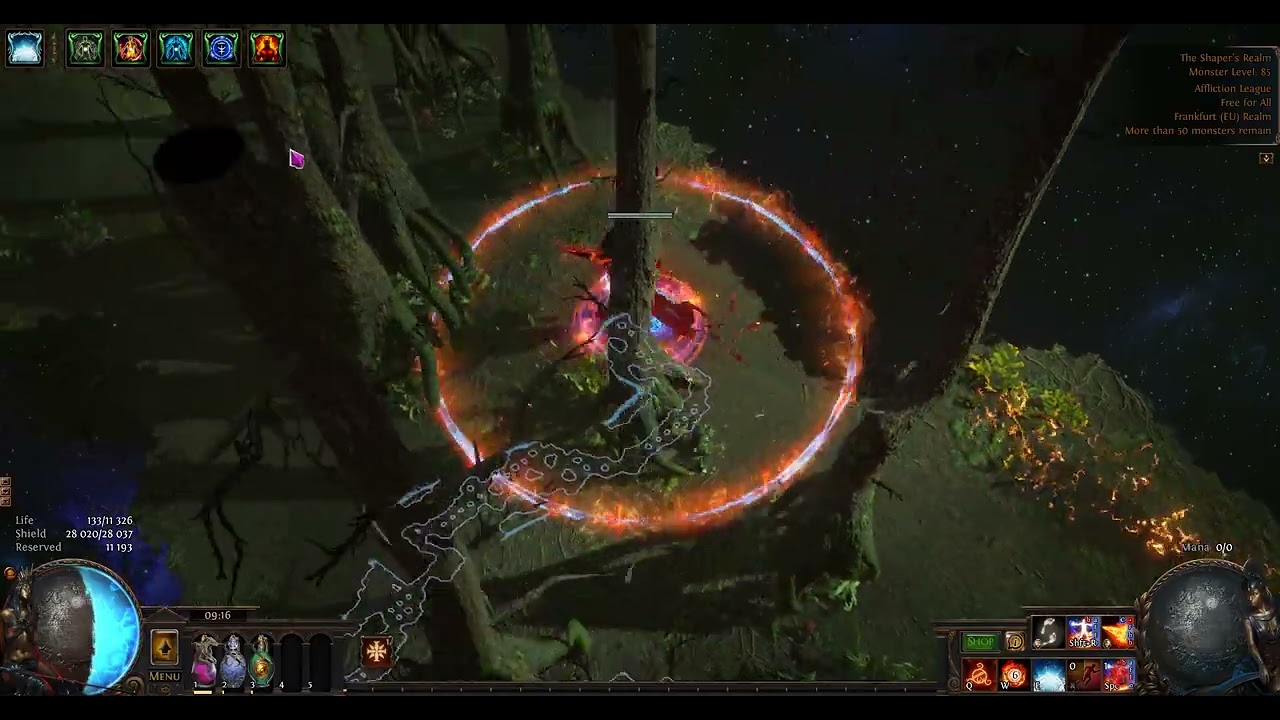 Uber Shaper righteous fire chieftain poe 3.23