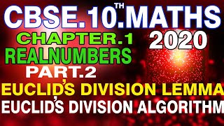 Euclid's division lemma and Algorithm