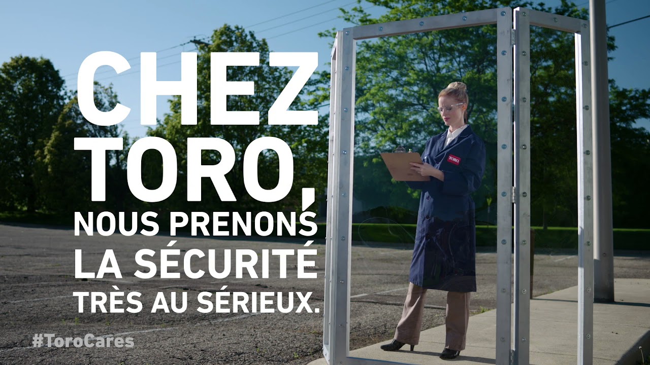 Proper Ramps Toro Safety Spots FRENCH YouTube