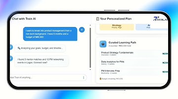 Your Personalized Learning Path with Train AI