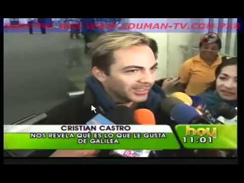 cristian castro quiere salir con galilea