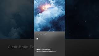 Morphic Fields - Clear Brain Fog #brainfog #mentalstrength #cognitivehealth