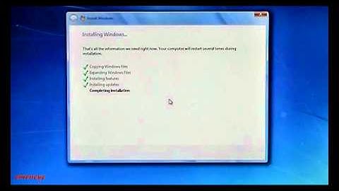 Windows 7 Clean Installation