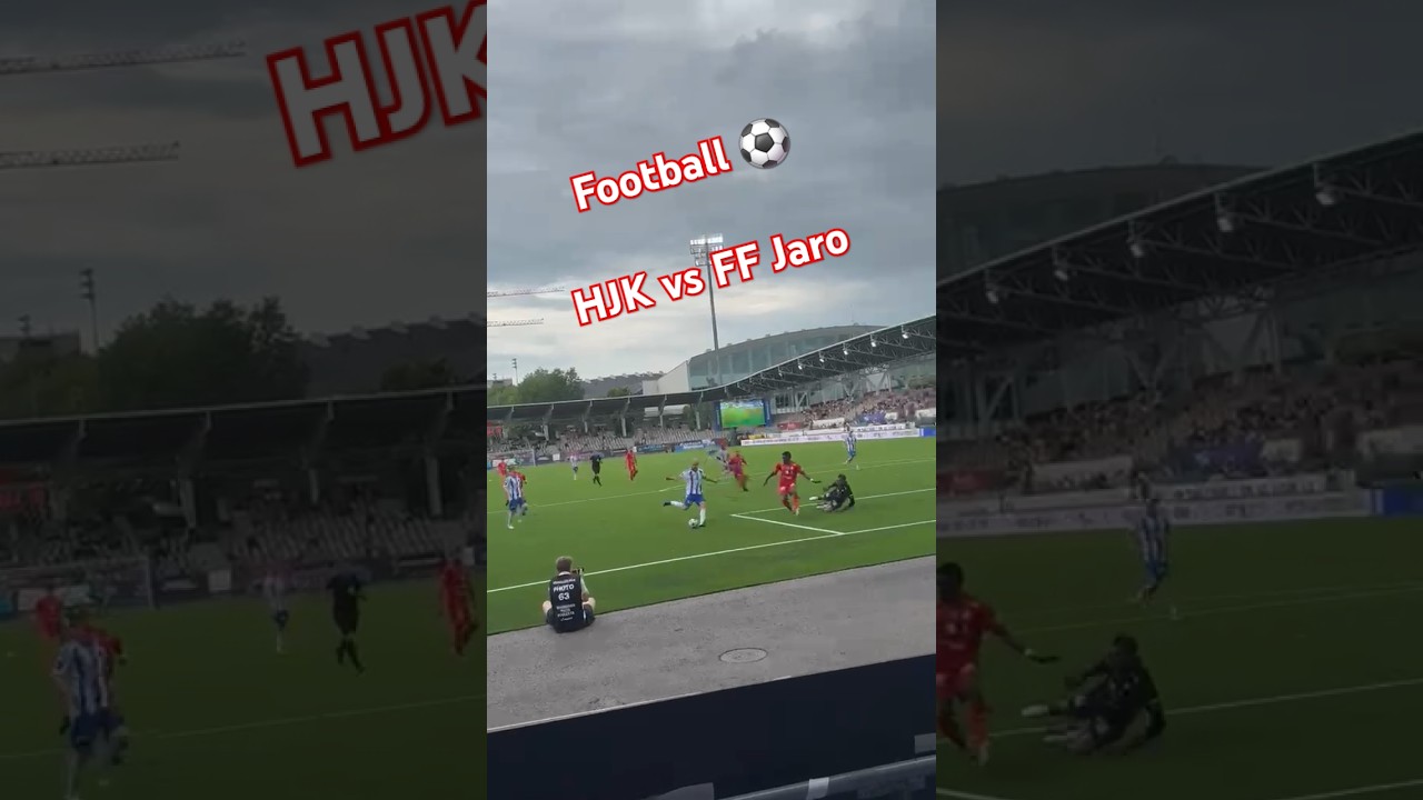 ⚽️ HJK vs FF Jaro 2-3 - What a splendid goal  - Football Club - Bolt Arena 