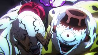 Gojo Removes His Blindfold Vs Jogo And Hanami Jujutsu Kaisen Season 2 Shibuya Arc