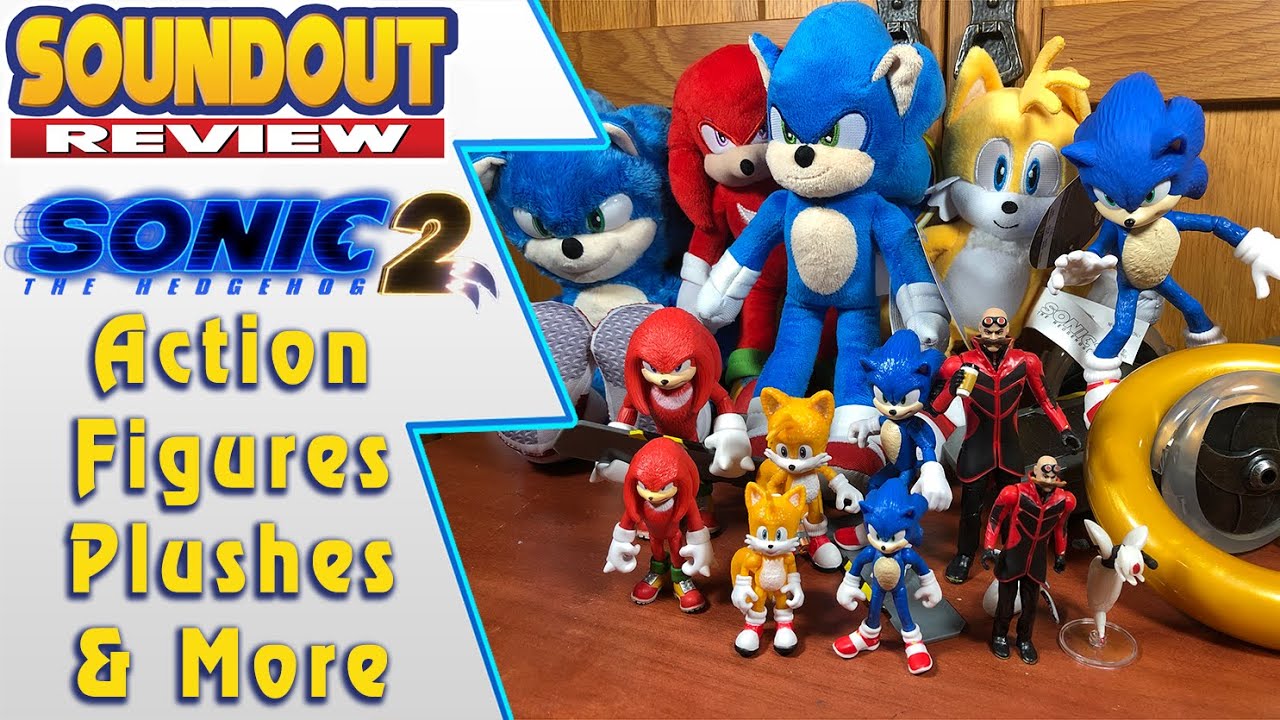  Sonic the Hedgehog 2 The Movie 4 Articulated Action Figure  Collection (Tails) : Toys & Games