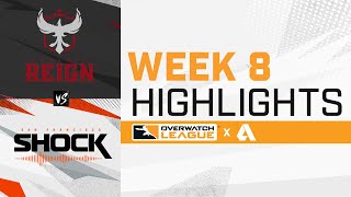Atlanta Reign VS San Francisco Shock - Overwatch League 2021 Highlights | Week 8 Day 4