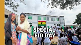 CELEBRATE A SPECIAL MUSLIM FESTIVAL IN GHANA WITH ME | EID DAY IN AFRICA | LIVING IN GHANA