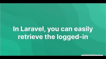 Laravel 10 Get Logged In User Data in Controller Blade