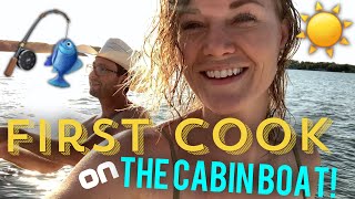 Cabin cruiser cook and fishing trip!