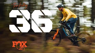 Greg Minnaar Tests Out the New FOX 36 | FOX