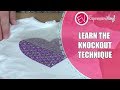 Knockouts With Heat Transfer Vinyl Explained
