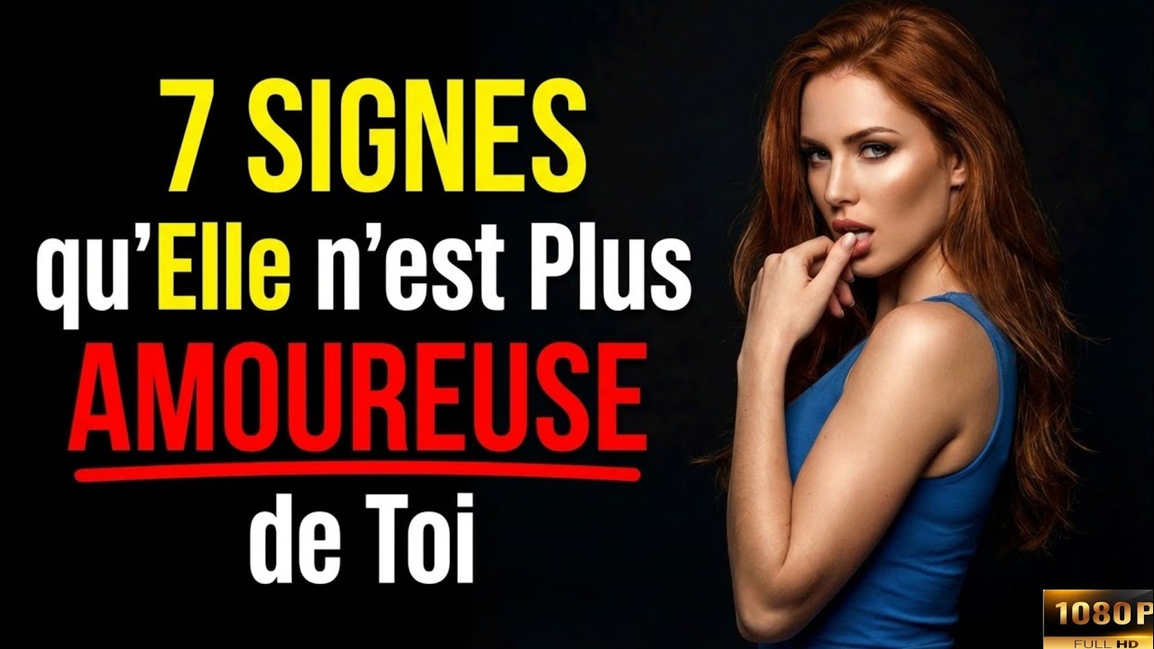 Si Tu Vois 3 de Ces Signaux, Elle n'Est plus Amoureuse de Toi 
