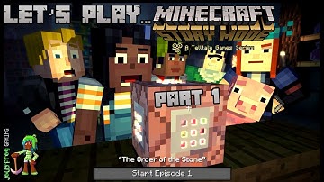 MineCraft Story Mode Episode 1 [part 1] - THE ORDER OF THE PIG #minecraftstorymode