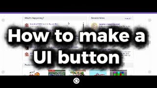 How to Make UI Buttons in Scratch
