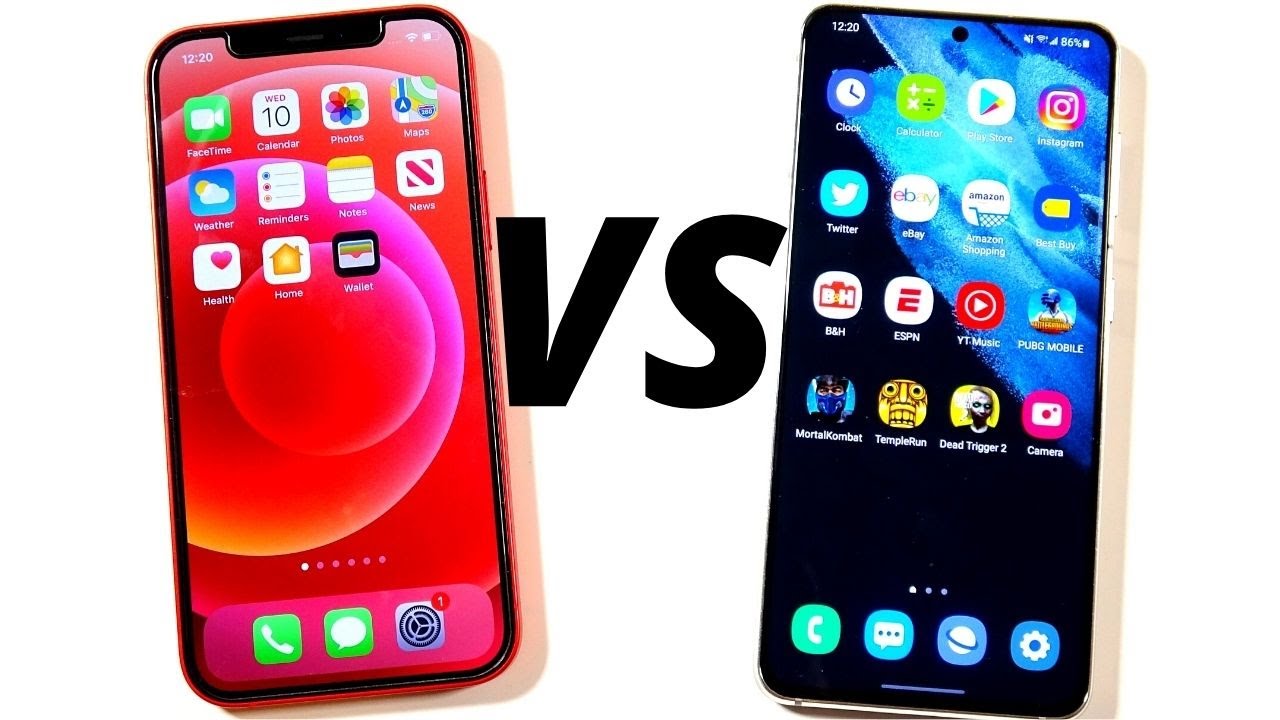 Iphone 12 vs samsung