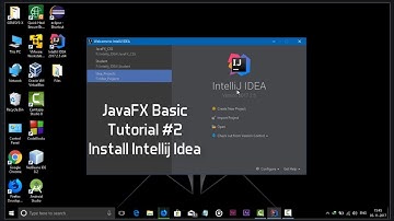 JavaFX Basic Tutorial #2 How to download & install IntelliJ IDEA