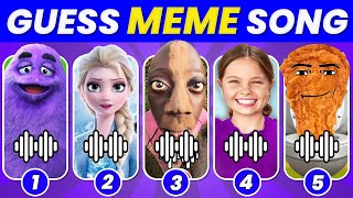 GUESS MEME & WHO'S SINGING🎤🎵🔥| Lay Lay, King Ferran,Salish Matter,MrBeast,Elsa,Kung Fu Panda 4,Tenge