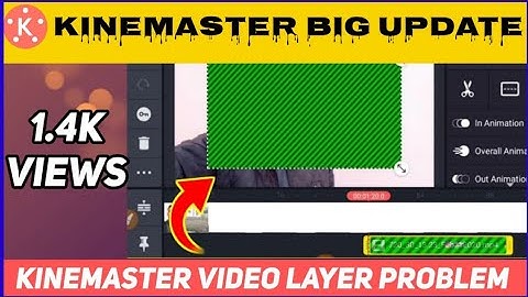 #kinemastervideolayerproblem #LayerProblem  How to fix Green Screen Video Layer Problemin Kinemaster