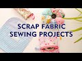 Sewing Projects For Scrap Fabric [Part 1] | Thuy's Crafts