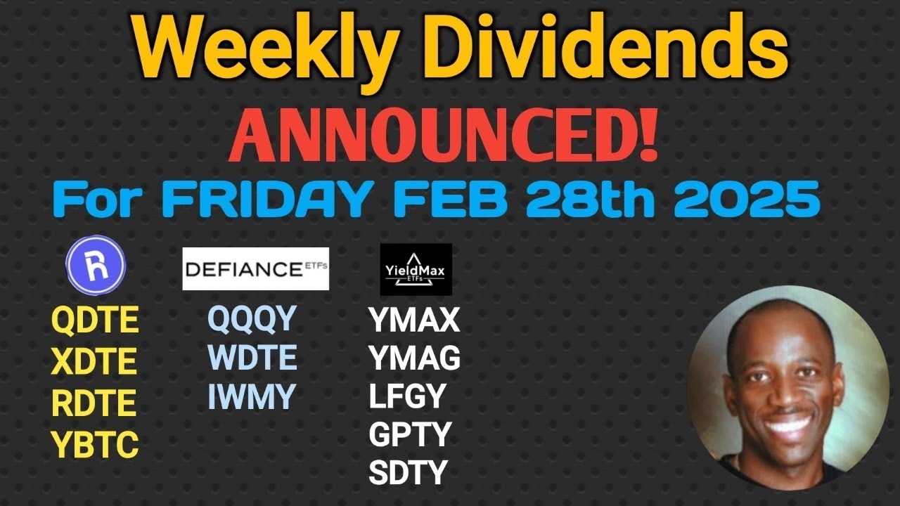 WEEKLY DIVIDEND PAYOUTS: FRIDAY FEB 28TH PAYOUT! ROUNDHILL, DEFIANCE ...