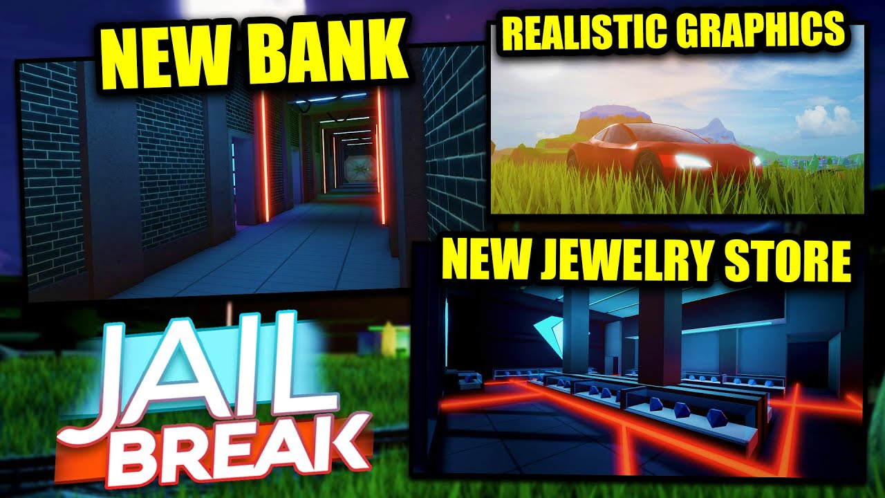 Jailbreak New Bank Jewelry Store Robbery New Update Revealed Roblox Jailbreak Youtube