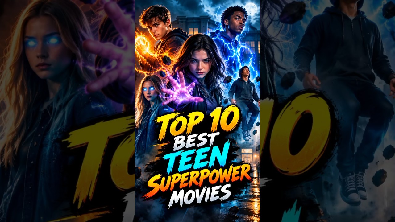 🔥 10 INSANE TEEN SUPERPOWER MOVIES YOU CAN’T MISS! #teen #superpowers #movie #goviral