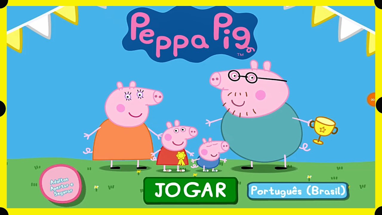 🔴Peppa pig dia dos esportes da peppa - Novo jogo da peppa pig - Peppa ...