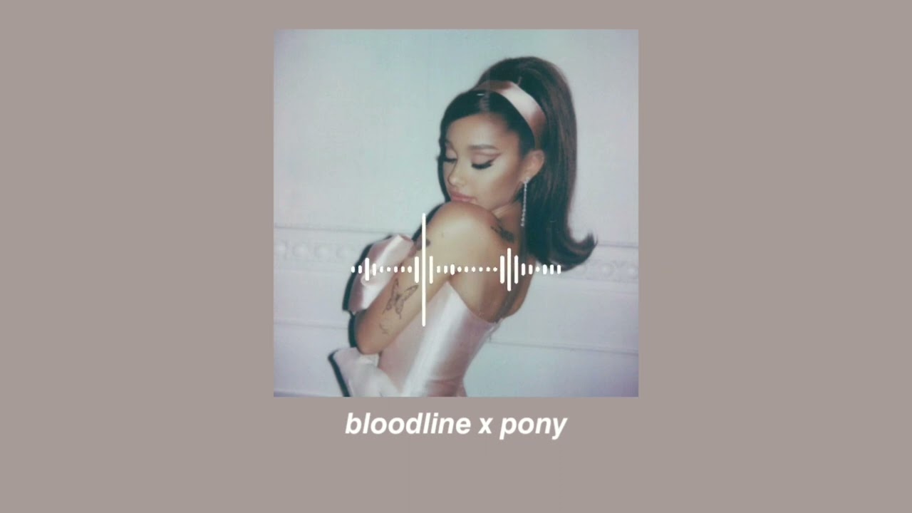 Bloodline x pony edit audio   tiktok viral part