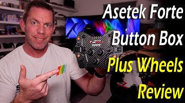 Asetek Forte Button Box Plus Wheels Review
