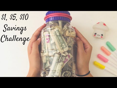 1 5 10 SAVINGS CHALLENGE HOW MUCH DID I SAVE March 2021