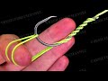 Very simple and strong fishing knot!