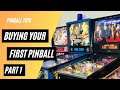 Tips for buying your first pinball  part 1