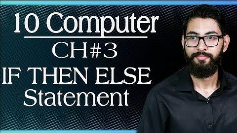 IF THEN ELSE Statement in GW BASIC | Selection Structure in GW BASIC | 10 class computer chapter 3
