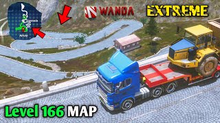 🚚Level 166 Map | Full Extreme Map | Truckers of Europe 3 | Tremola to Airolo | Dangerous Map Road