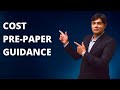 COST PRE-PAPER GUIDANCE