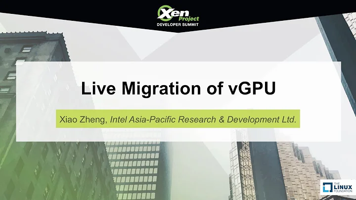 Migration en temps réel de la GPU : performances et flexibilité