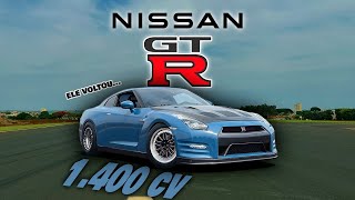 NISSAN GTR DE 1.400 CV VOLTOU PARA BRIGAR PELO RANKING