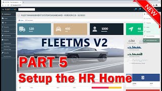 Part 5 - Setup the Home Page for the HR Module