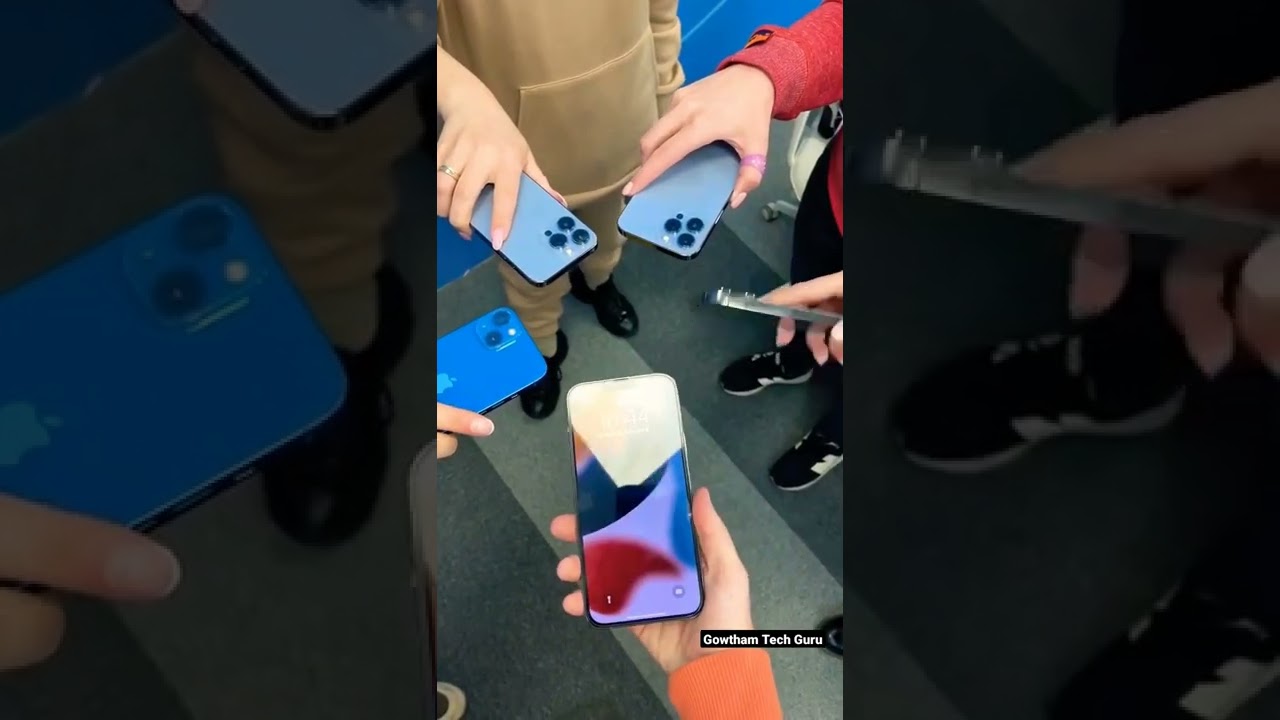 iPhone 12 vs iPhone 13 vs iPhone 13 Pro Max vs Brown Munde 