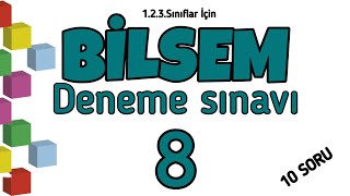 Bi̇lsem Sinavi-8 Deneme Sinavi Tablet Genel Yetenek Irlık Inavı