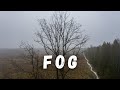 Полет на квадрокоптере в тумане / Drone in the fog. Relax Chillout Robert Miles