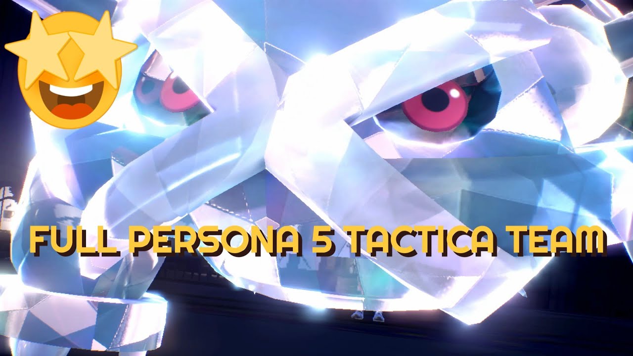 FULL PERSONA 5 TACTICA TEAM! Pokémon Scarlet/Violet Wi-Fi Battle